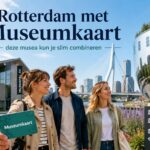 Bezoekers in Rotterdam met Museumkaart bij Museumpark, Erasmusbrug en Depot Boijmans Van Beuningen